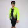 Jaqueta Corta Vento HUPI Tocha Amarelo Neon
