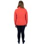 Jaqueta Fleece HUPI Feminina Rose Claro