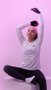 Luva HUPI Running - Preto e Pink