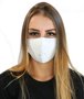 Máscara de Proteção HUPI Splash Branco/Cinza