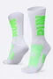 Meia Corrida HUPI Run Branco/Verde