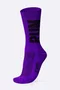 Meia de Corrida HUPI Run Roxo/Preto