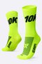 Meia HUPI 10K Amarelo Neon