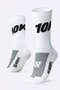 Meia HUPI 10K Branco
