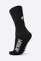 Meia HUPI 21k Ultra Preto - LT para pés menores 34-38