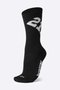Meia HUPI 21k Ultra Preto - LT para pés menores 34-38