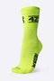 Meia HUPI 42k Neo Amarelo Neon
