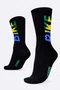 Meia HUPI Bike Brasil Preto Plus 42-46