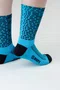 Meia HUPI Biometria Azul