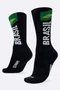 Meia HUPI Brasil 6.0 Preto