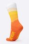 Meia HUPI Colors Amarelo e Laranja