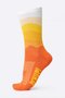 Meia HUPI Colors Amarelo e Laranja