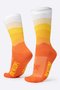 Meia HUPI Colors Amarelo e Laranja