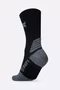 Meia HUPI Edge Preto e Cinza