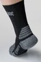 Meia HUPI Edge Preto e Cinza