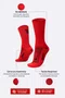 Meia HUPI Fire Vermelho