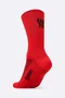 Meia HUPI Fire Vermelho