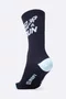Meia HUPI Go For a Run Preto/Azul