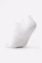 Meia Curta para Corrida HUPI Running Pro Invisível Branco LT