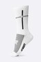 Meia HUPI Jesus Cristo Branco/Preto - LT para pés menores 34-38