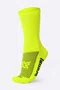 Meia HUPI Lisa Amarelo Neon - Tamanho Plus 42-46