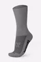 Meia HUPI Lisa Cinza Nardo - Tamanho Plus 42-46