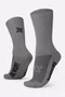 Meia HUPI Lisa Cinza Nardo - Tamanho Plus 42-46