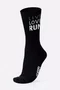 Meia HUPI Live Love Run Preto - LT para pés menores 34-38