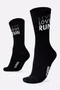 Meia HUPI Live Love Run Preto - LT para pés menores 34-38
