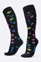 Meia HUPI Longa Love Pets Colors