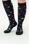 Meia HUPI Longa Love Pets Colors