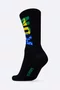 Meia HUPI Run Brasil Preto