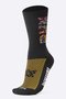 Meia HUPI Run Colors Preto LT- Para Pés Menores