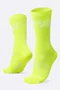Meia HUPI Run Day Amarelo Neon