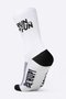 Meia HUPI Run For Fun Branco - LT para pés menores 34-38