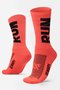 Meia HUPI Run Laranja Neon