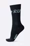 Meia HUPI Run Preto