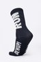 Meia HUPI RUN Preto/Branco