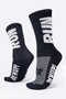 Meia HUPI RUN Preto/Branco