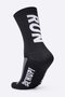 Meia HUPI Run Preto/branco - Plus 42 Ao 46