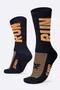 Meia HUPI Run Preto/Laranja