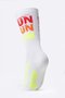 Meia HUPI Run Run Run Branco - LT para pés menores 34-38