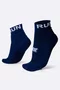Meia HUPI Running Pro Azul Marinho - Tamanho Plus 42-46