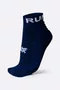 Meia HUPI Running Pro Azul Marinho - Tamanho Plus 42-46