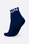 Meia HUPI Running Pro Azul Marinho - Tamanho Plus 42-46