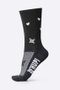 Meia HUPI Small Heart Preto LT (34-38)