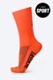 Meia HUPI Sport Laranja Neon Liso