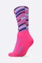 Meia HUPI Triplo Colors Rosa