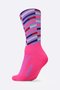 Meia HUPI Triplo Colors Rosa - LT para pés menores 34-38