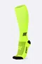 Meia Longa Amarelo Neon Lisa HUPI - 30 cm de Cano